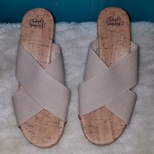 Faded Glory Wedge Sandals